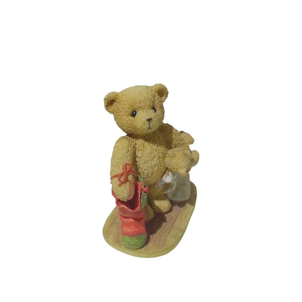 Cherished Teddies‎ Jacob Wishing For Love Christmas #3E6/885 Figurine VTG 1999